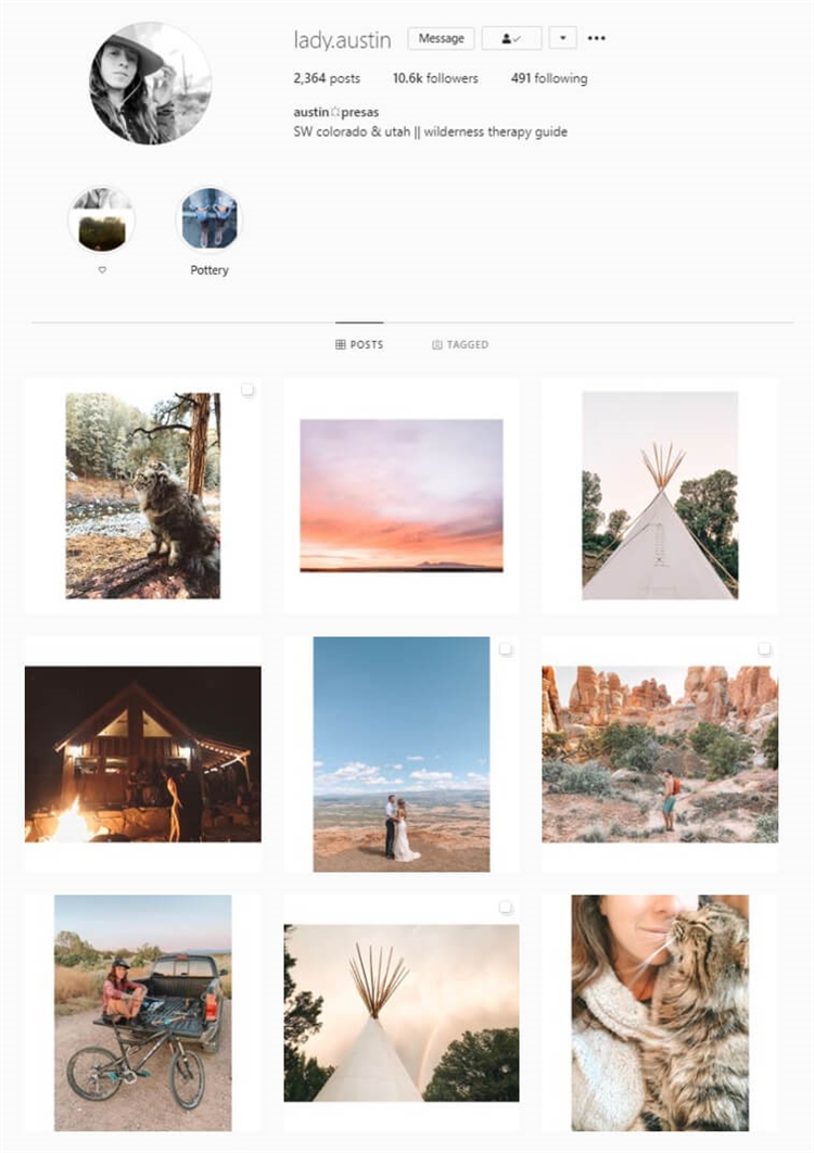 在Instagram上展示品牌个性的22个创意灵感主题