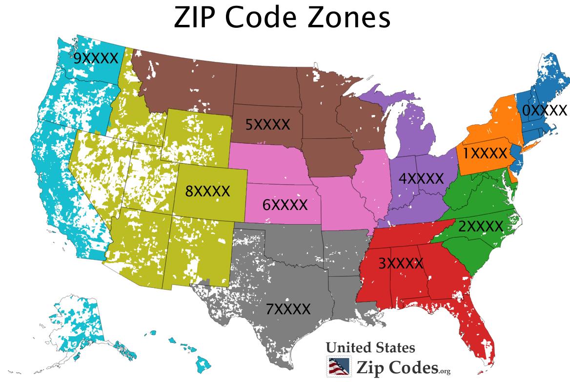 Herald Zip Code 美国邮编Zip Code查询 - 出海派
